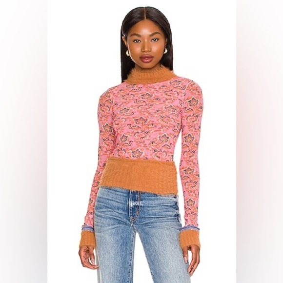 FINAL  PRICE Free People Cosmo Cuff Top - Picture 1 of 10